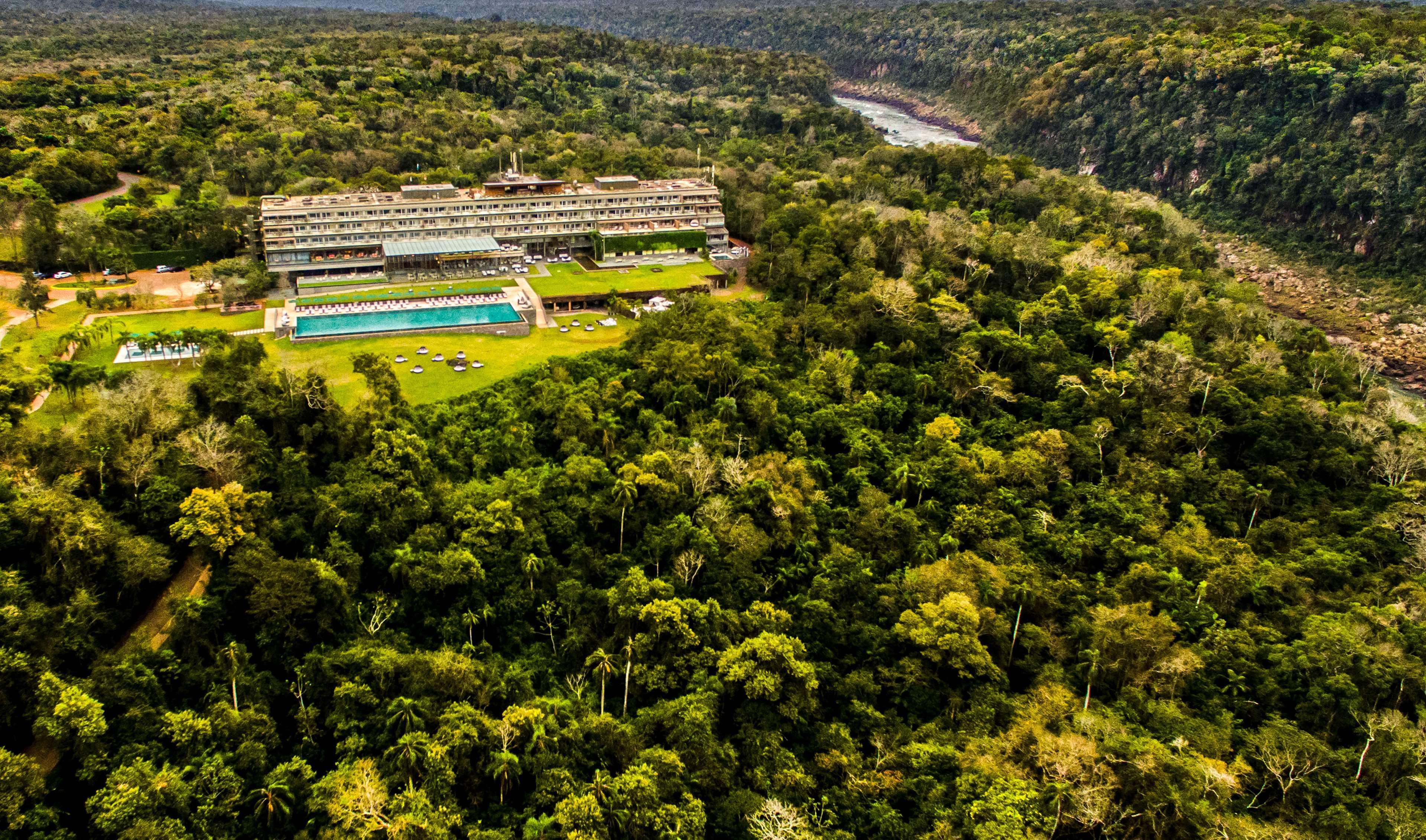 فندق Gran Melia Iguazu بويرتو إجوازو المظهر الخارجي الصورة Aerial view of the hotel
